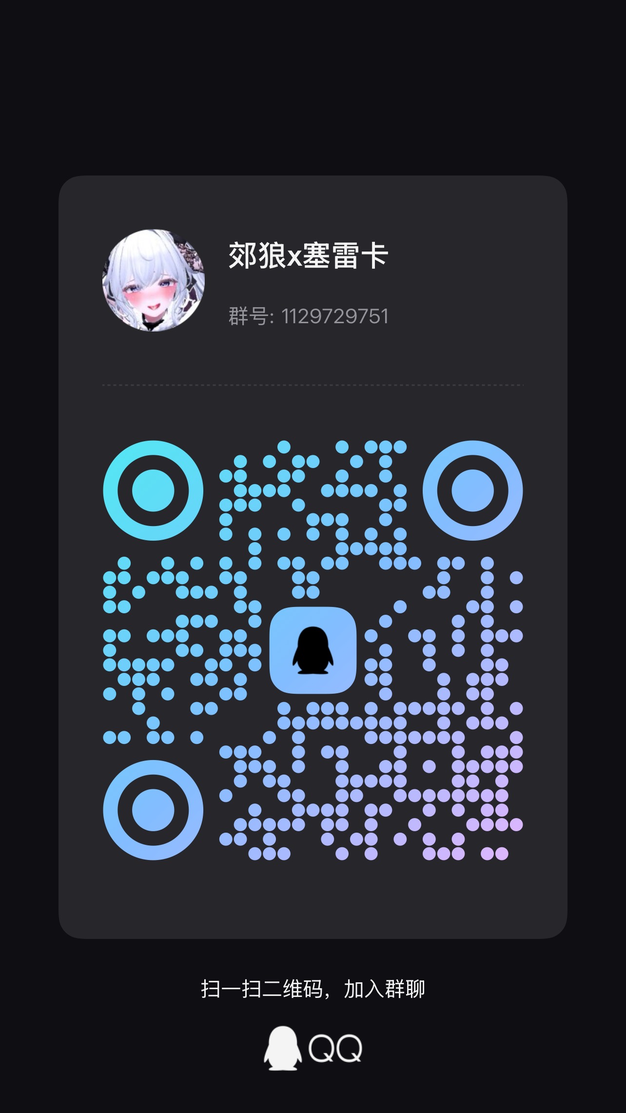 QQ community QR code